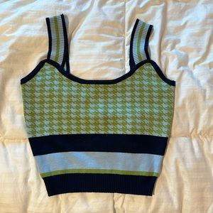 NWT WIN WIN crop tank top